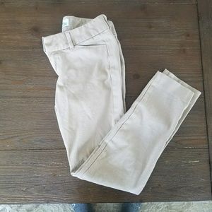 Old navy khaki diva ankle pants